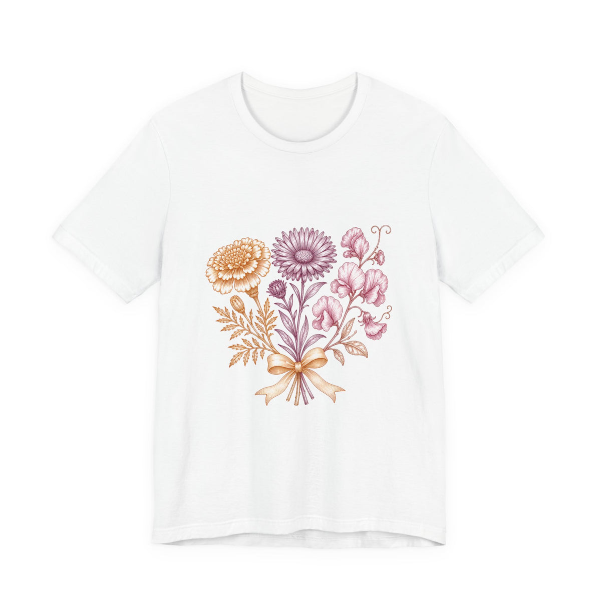 Birth Month Wildflowers T-Shirt