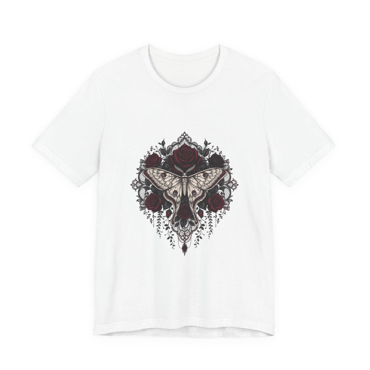 Dark Botanicals and Moth T-Shirt