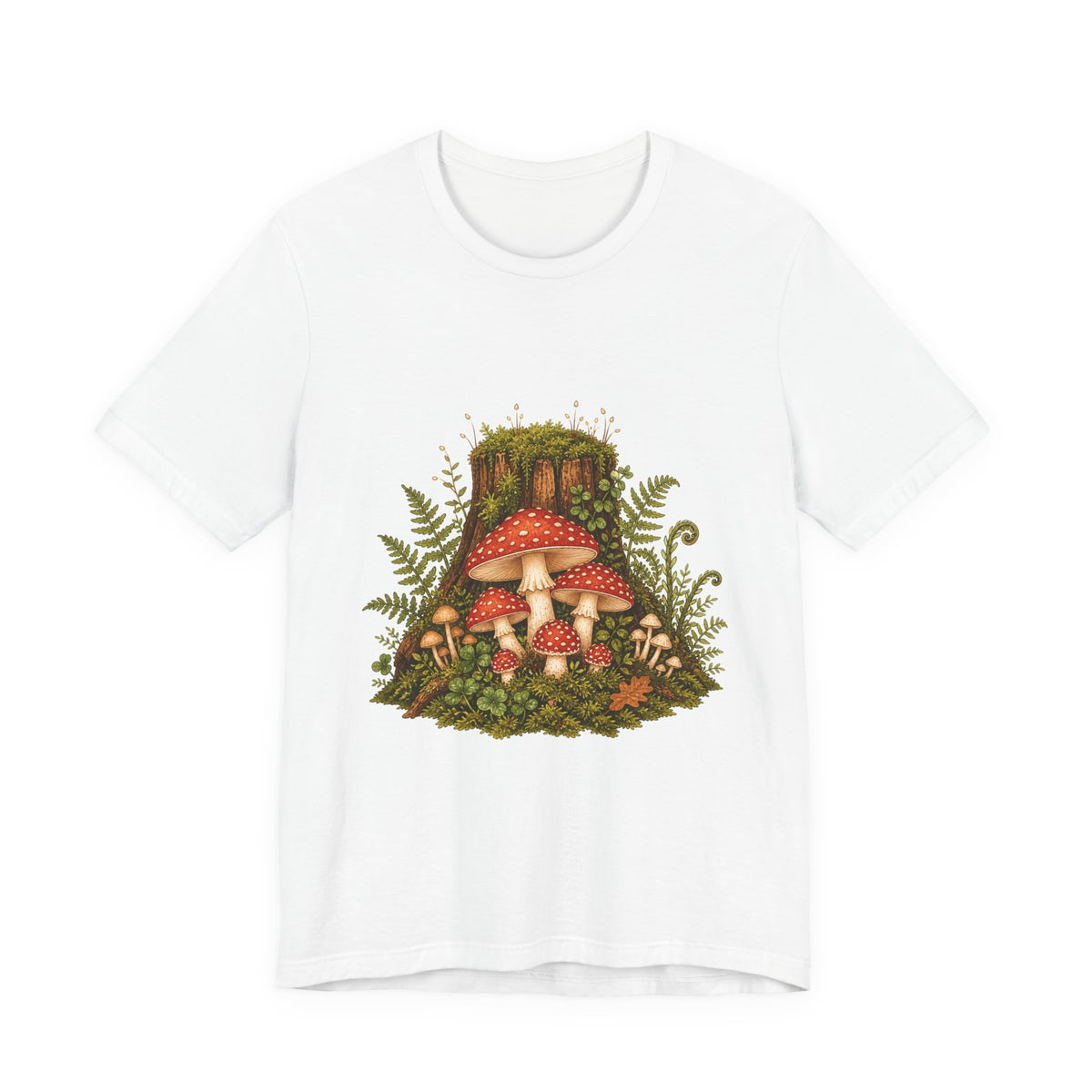 Mushroom Grove Graphic T-Shirt