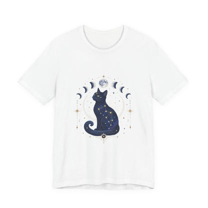 Celestial Zodiac Cat T-Shirt