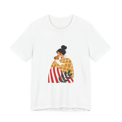 Woman and Jack Russell T-Shirt