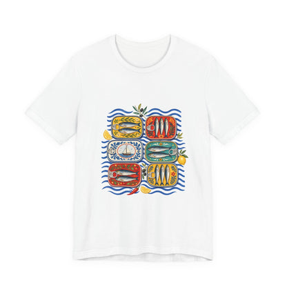 Mediterranean Sardine Tins T-Shirt