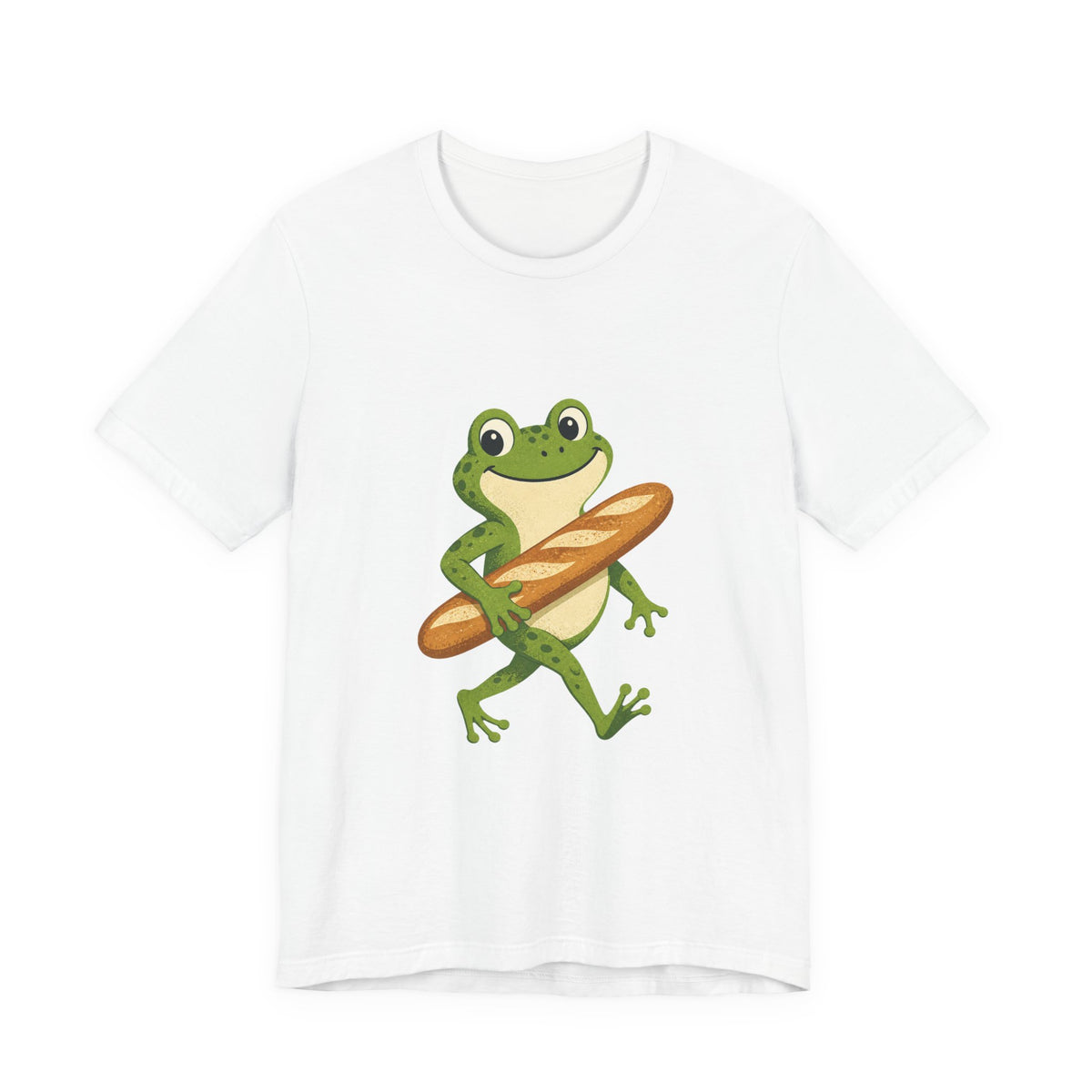 Frog Carrying Baguette T-Shirt