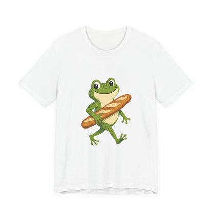 Frog Carrying Baguette T-Shirt