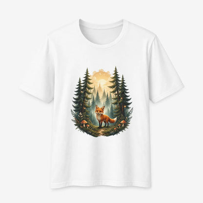 Enchanted Misty Forest T-Shirt — product demo image