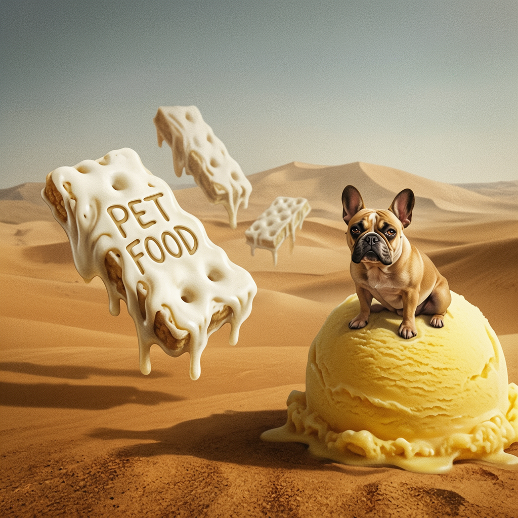 French Bulldog – The Persistence of Memory Dog Wall Art