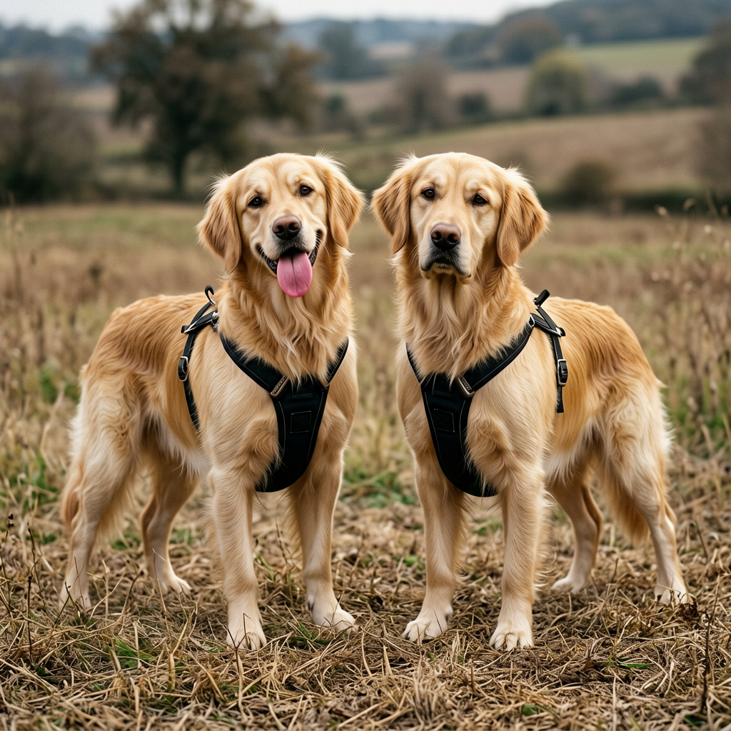 Golden Retriever – American Gothic Dog Wall Art