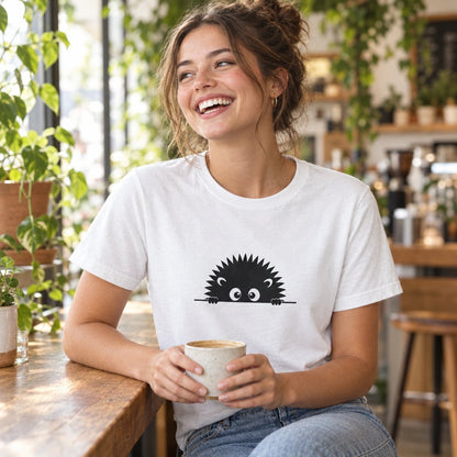 Peeking Hedgehogs T-Shirt — worn day to day