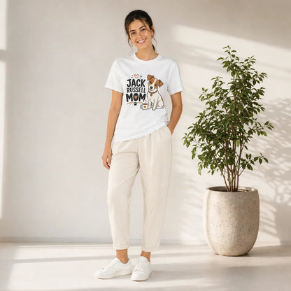 Jack Russell Mom T-Shirt — product demo image