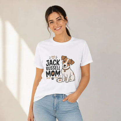 Jack Russell Mom T-Shirt — product demo image