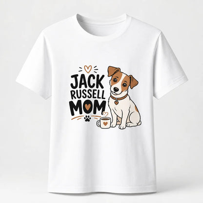 Jack Russell Mom T-Shirt — product demo image