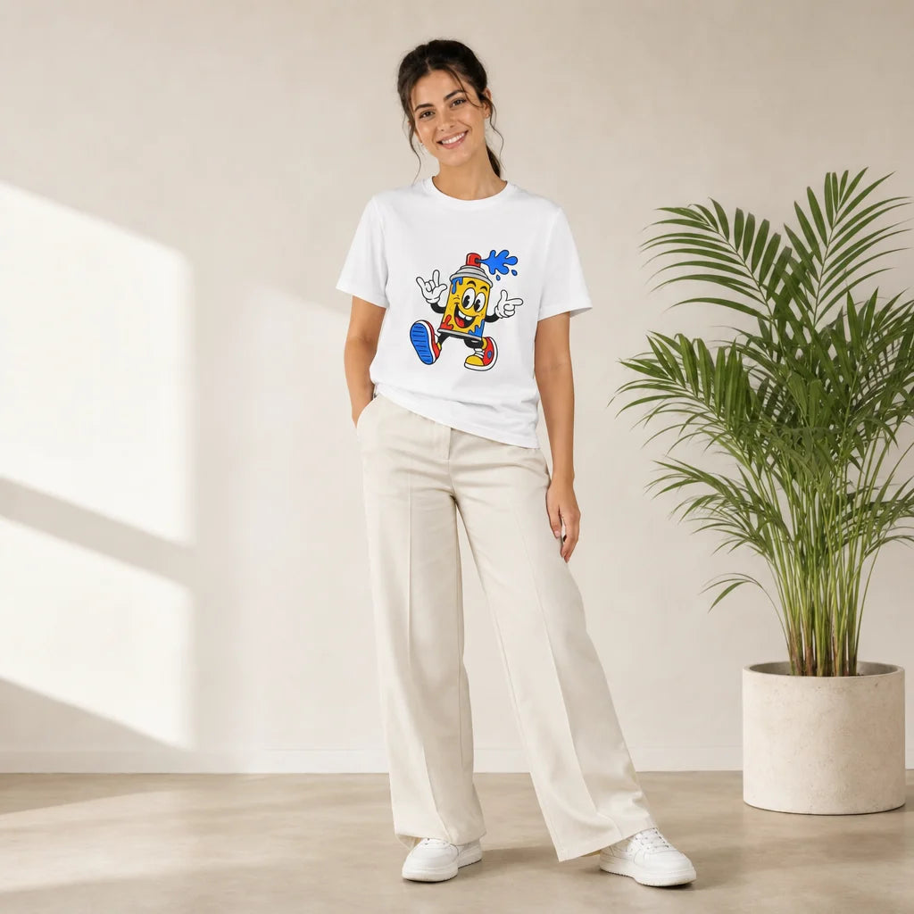 Kitsch 90s Doodle T-Shirt — product demo image