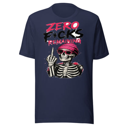 Zero F*cks Remaining T-Shirt - front