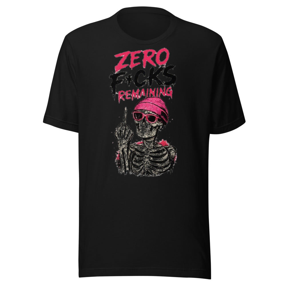 Zero Fcks Remaining T-Shirt - front