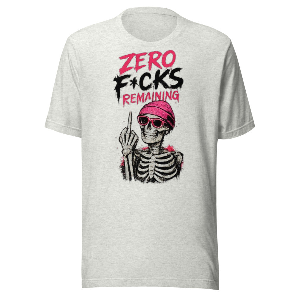 Zero Fcks Remaining T-Shirt - front
