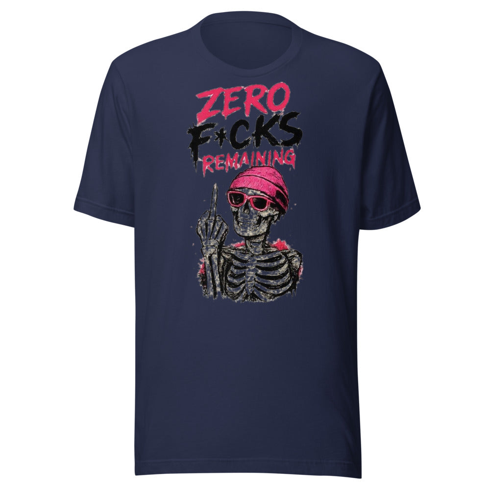 Zero Fcks Remaining T-Shirt - front