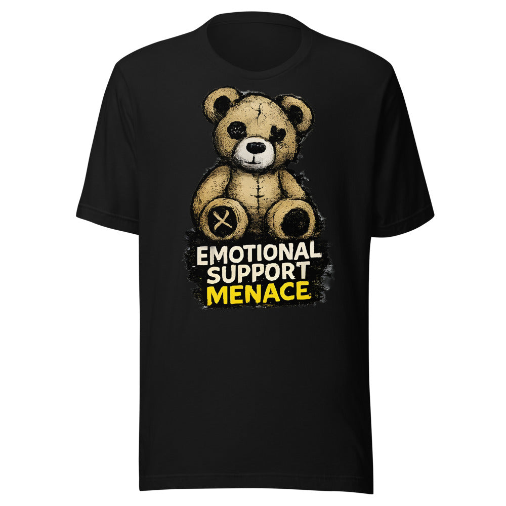 Emotional Support Menace T-Shirt - front