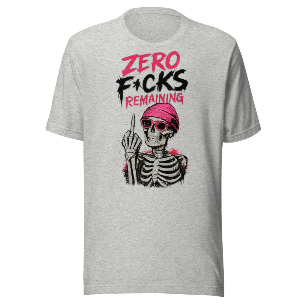 Zero Fcks Remaining T-Shirt - front