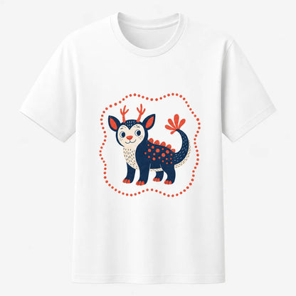 Odd Animal Polka Dot T-Shirt — product demo image