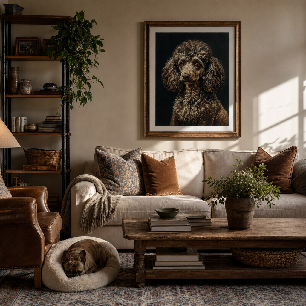 Girl with a Pearl Earring Dog Wall Art People everywhere are Loving It