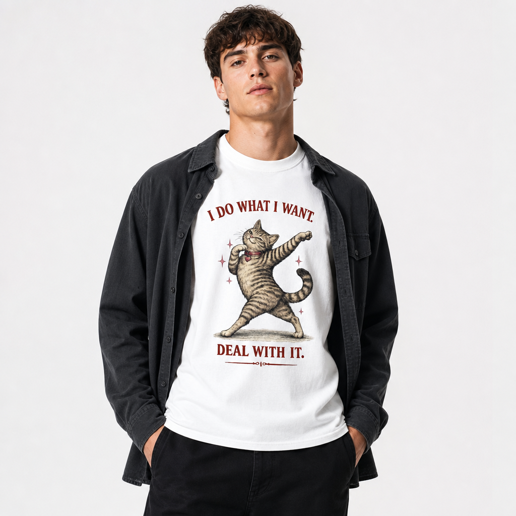 Tabby Rebel Tee - Image 1
