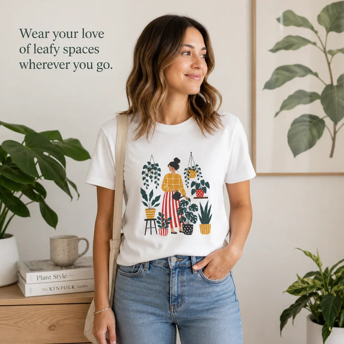 Plant Mom Boho T-Shirt Wear your love of leafy spaces wherever you go