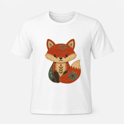 Storybook Stitched Animal T-Shirt — product demo image