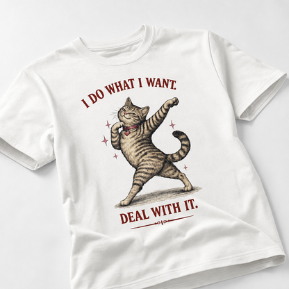 Unisex classic tee — product features demonstration