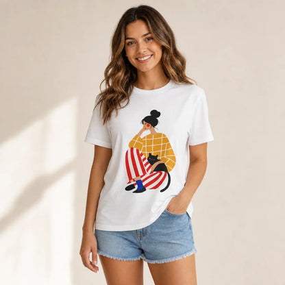 Unisex Jersey Short Sleeve Tee — product demo image