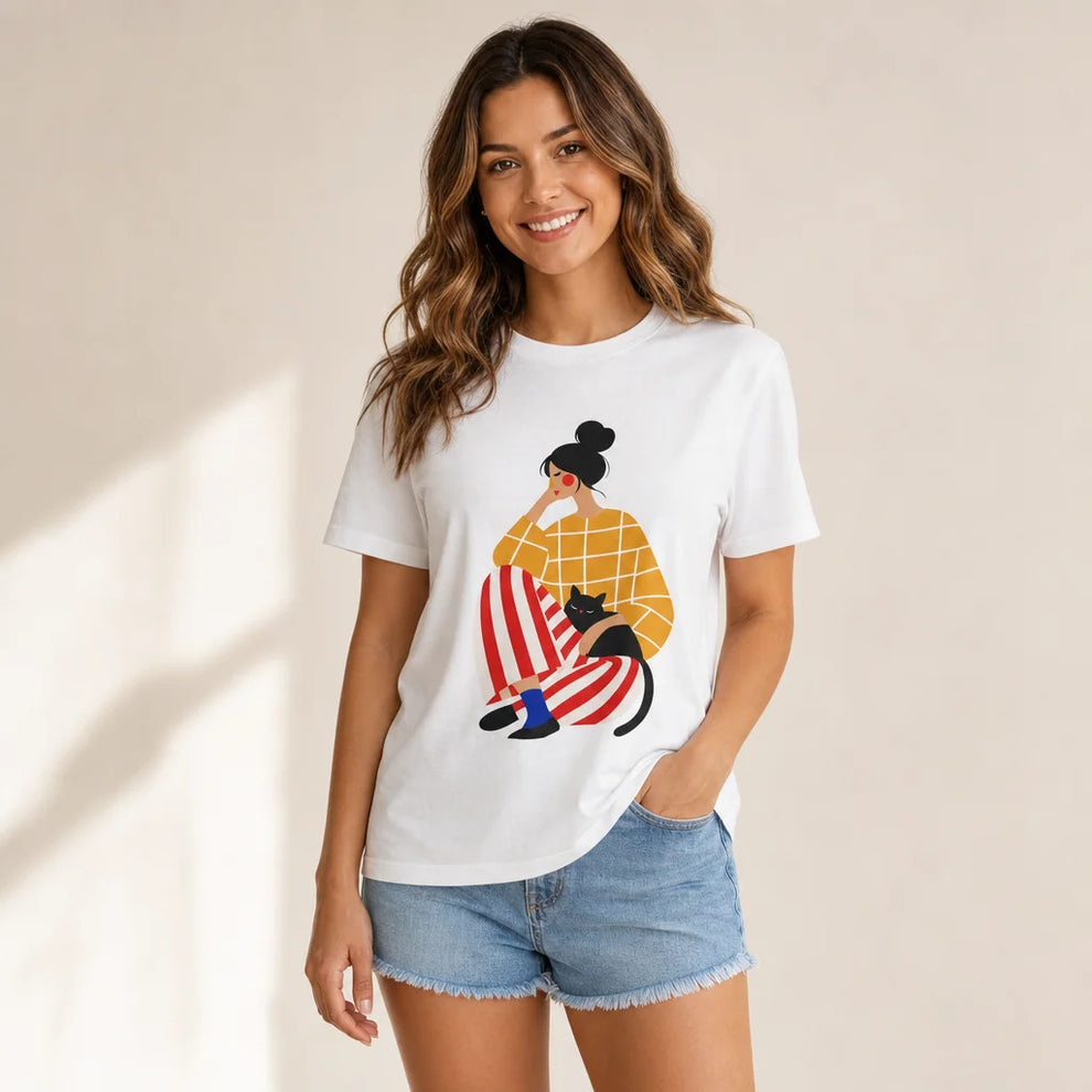 Unisex Jersey Short Sleeve Tee — product demo image