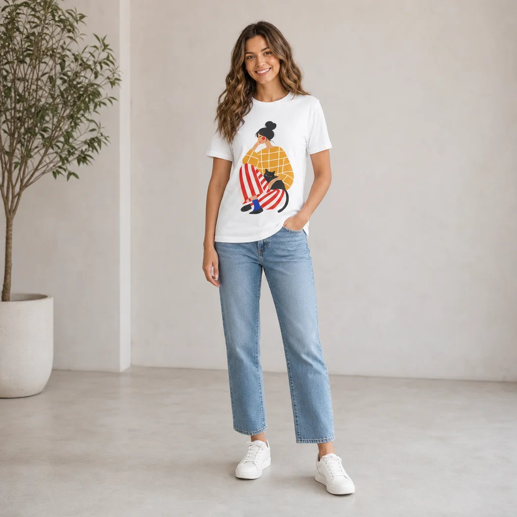 Unisex Jersey Short Sleeve Tee — product demo image