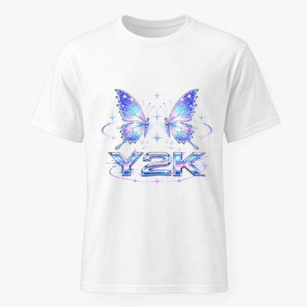 Y2K Butterfly T-Shirt — product demo image